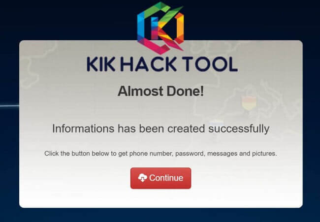 方法1、Kik Hack 2018を使用して、無料でKikをハッキングします